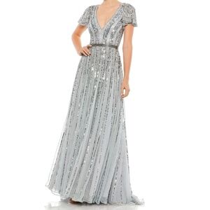 MAC DUGGAL Prom Formal Wedding Guest Mother of Bride Groom Elegant Gown • Size 6